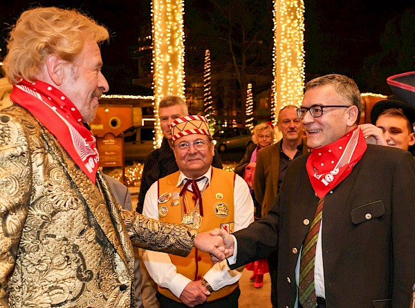 Goldene Narrenschelle für Thomas Gottschalk Goldene Narrenschelle für Thomas Gottschalk