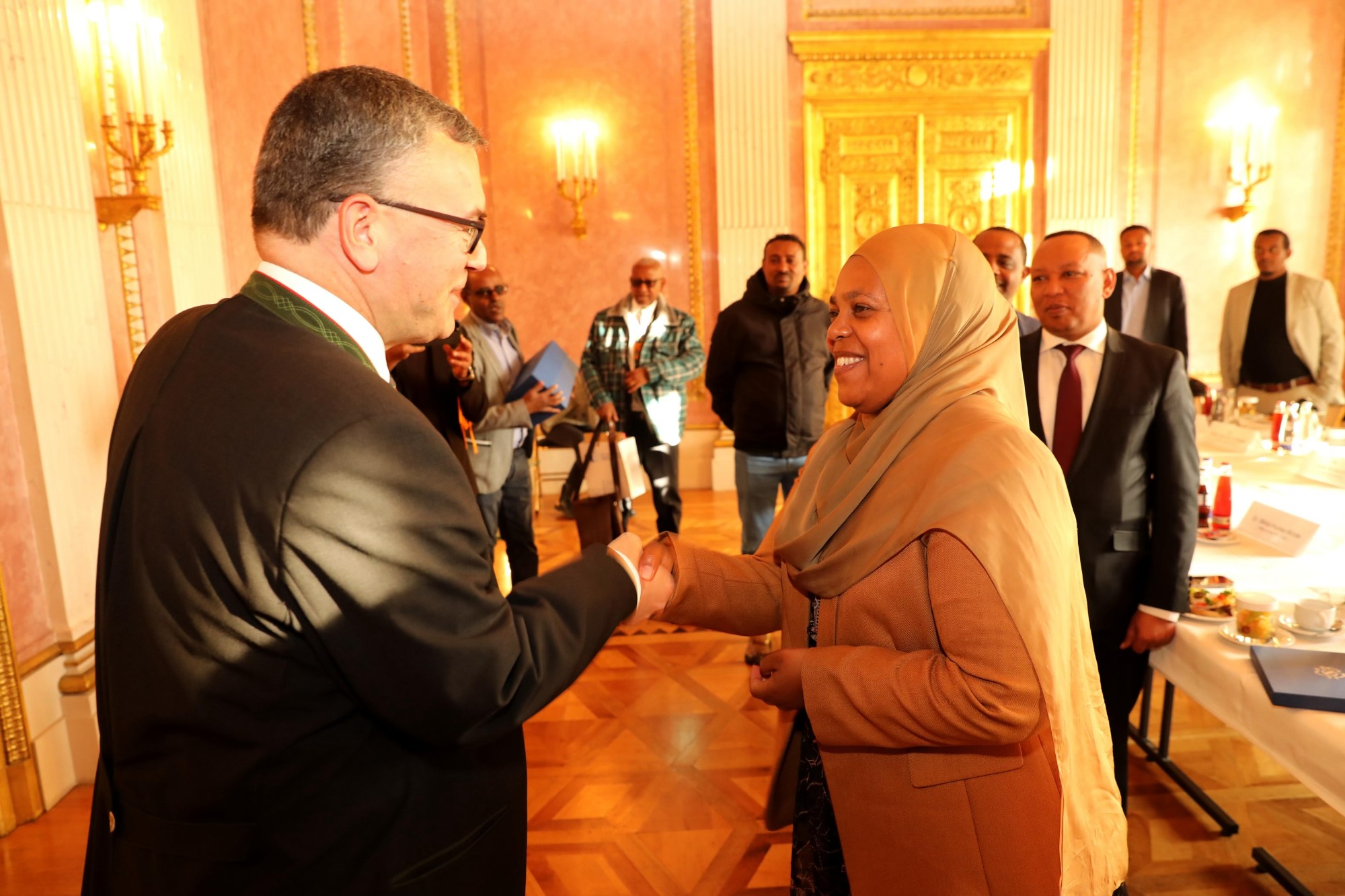 Gespräche mit der äthiopischen Bundesministerin Muferihat Kamil Ahmed