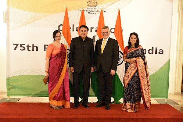 Empfang zum Nationalfeiertag der Republik Indien Empfang zum Nationalfeiertag der Republik Indien