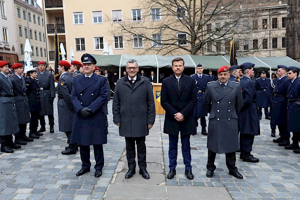 Öffentliches Gelöbnis des Luftwaffenausbildungsbataillons und ABC-Abwehrbataillons 750 „Baden“