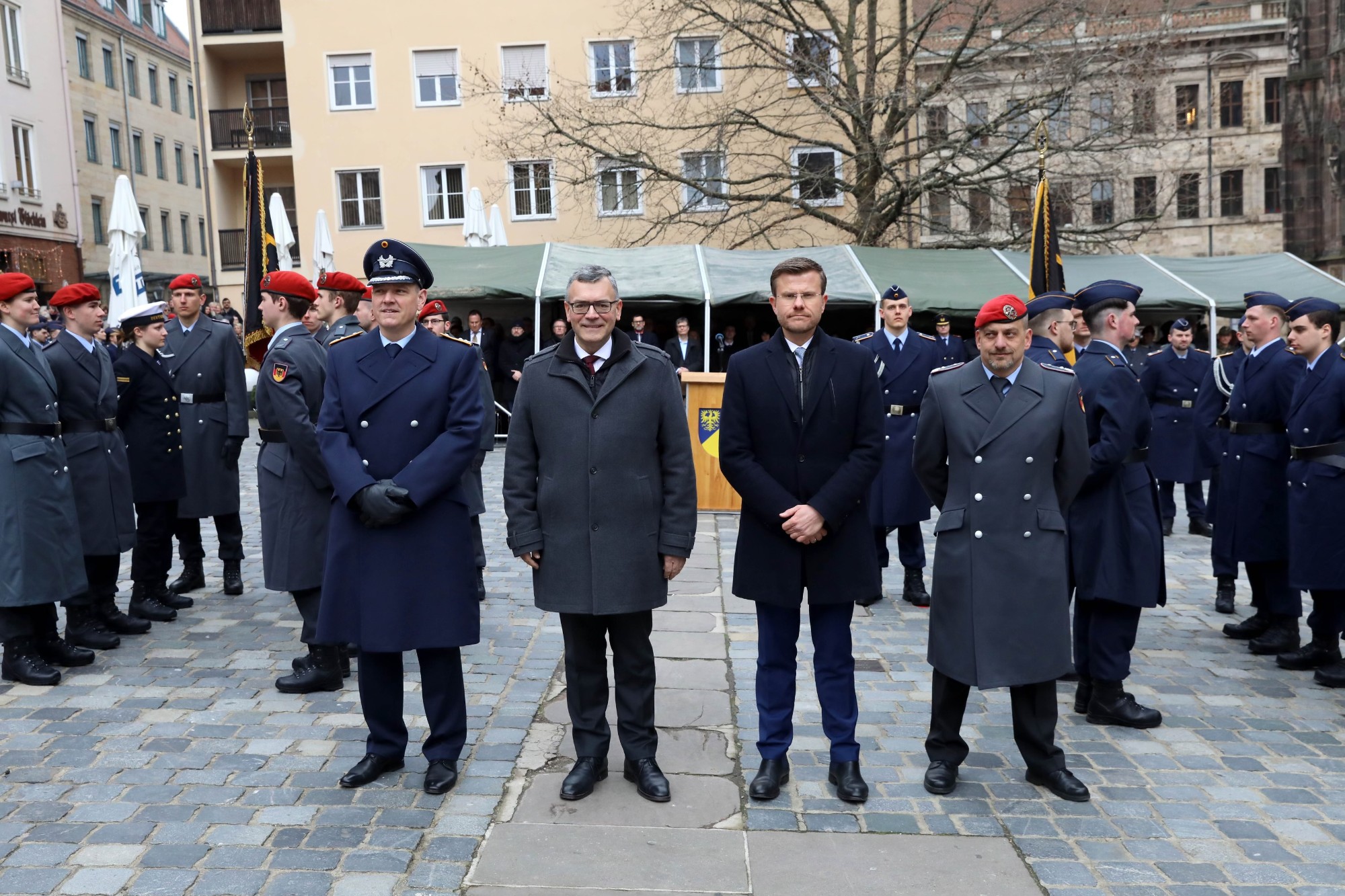 Öffentliches Gelöbnis des Luftwaffenausbildungsbataillons und ABC-Abwehrbataillons 750 „Baden“