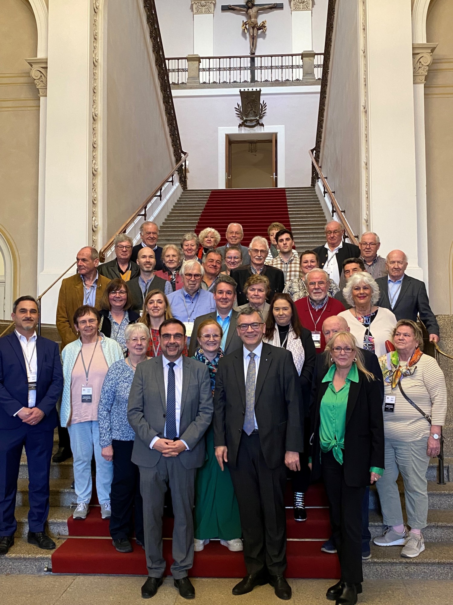 Besuchergruppe im Landtag