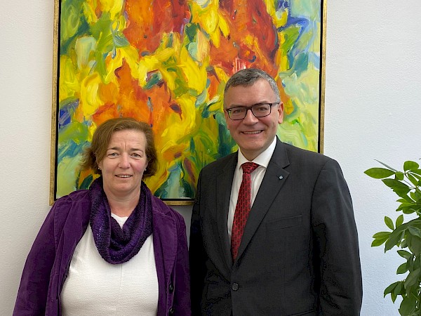 Antrittsbesuch bei der neuen Direktorin des Amtsgerichts Freising