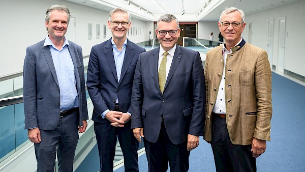Gespräch mit Vertretern der Antenne Bayern Group Gespräch mit Vertretern der Antenne Bayern Group
