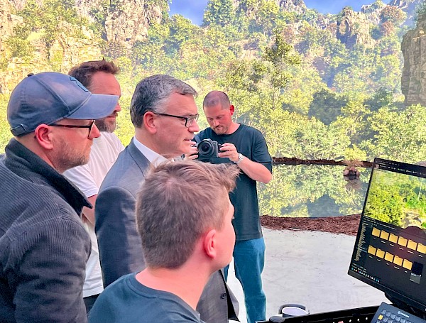 Besuch der Penzing Studios Besuch der Penzing Studios