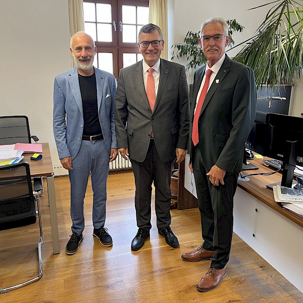 Gespräch mit Mauerns Bürgermeister Georg Krojer Gespräch mit Mauerns Bürgermeister Georg Krojer