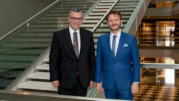 Antrittsbesuch des Schweizer Generalkonsuls Eros Robbiani Antrittsbesuch des Schweizer Generalkonsuls Eros Robbiani