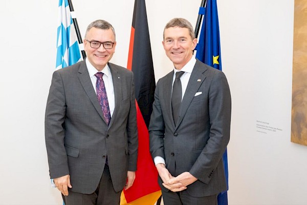 Gespräch mit dem britischen Botschafter Andrew Mitchell