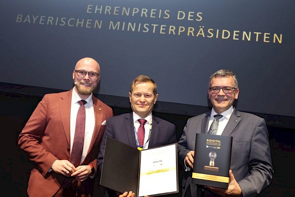 Verleihung des Bayerischen Digitalpreises B.DiGiTAL 2025