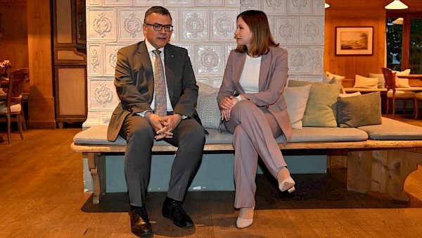 Staatsempfang beim Ludwig-Erhard-Gipfel 2025