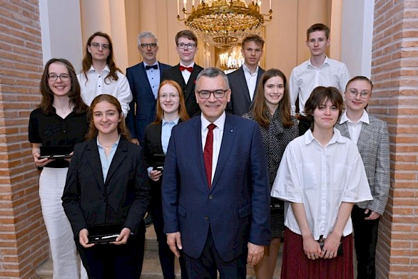 Jugend forscht: Empfang für Landessieger 2025