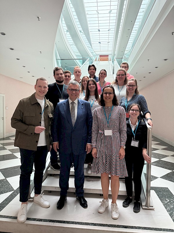 Besuch der JU Freising in der Staatskanzlei