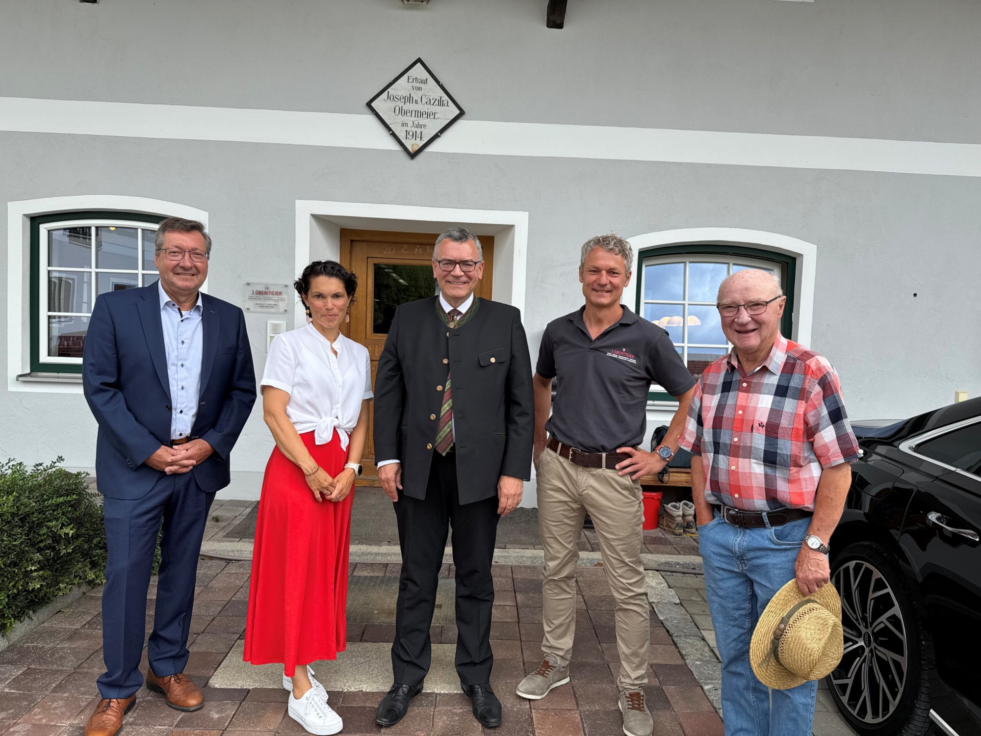 Besuch bei der Firma Obermeier in Zolling