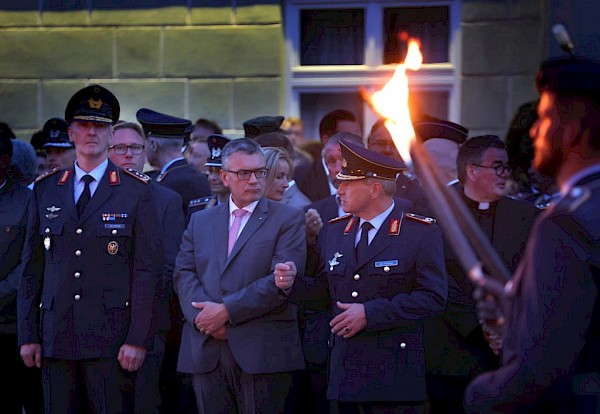 Abschluss-Serenade der Offizierschule der Luftwaffe Fürstenfeldbruck