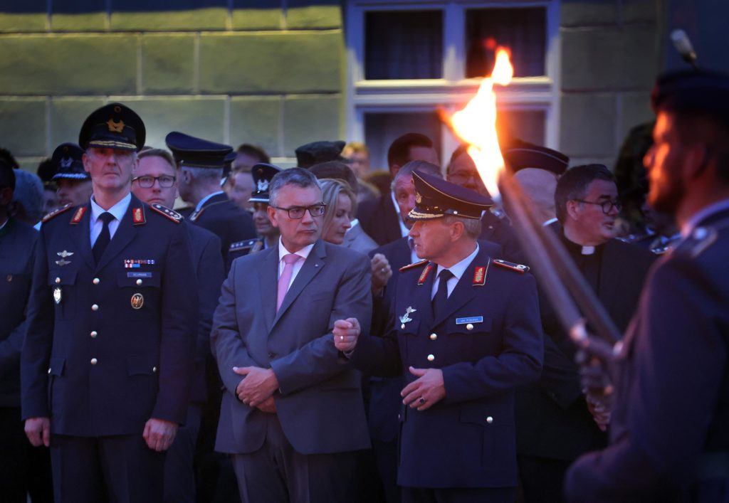 Abschluss-Serenade der Offizierschule der Luftwaffe Fürstenfeldbruck