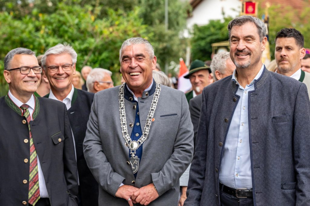 Eröffnung des 50. Allershausener Volksfestes