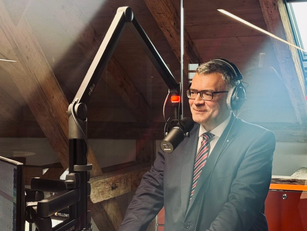 Studiobesuch bei Klassik Radio