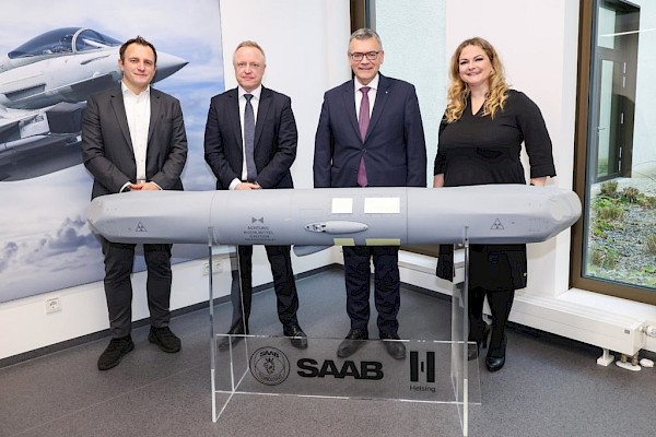 Besuch der Saab Deutschland GmbH