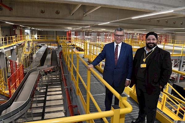 Besuch bei DHL Express Gateways