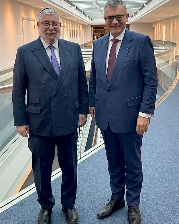 Gespräch mit Oberrabbiner Pinchas Goldschmidt 2025