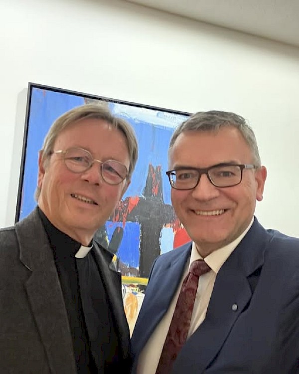 Austausch mit Prälat Dr. Karl Jüsten