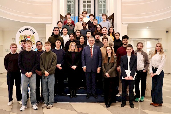 Austausch mit Mitgliedern der Berliner Stipendiatengruppe der Hanns-Seidel-Stiftung, der Konrad-Adenauer-Stiftung und der Jungen Union Reinickendorf in Berlin