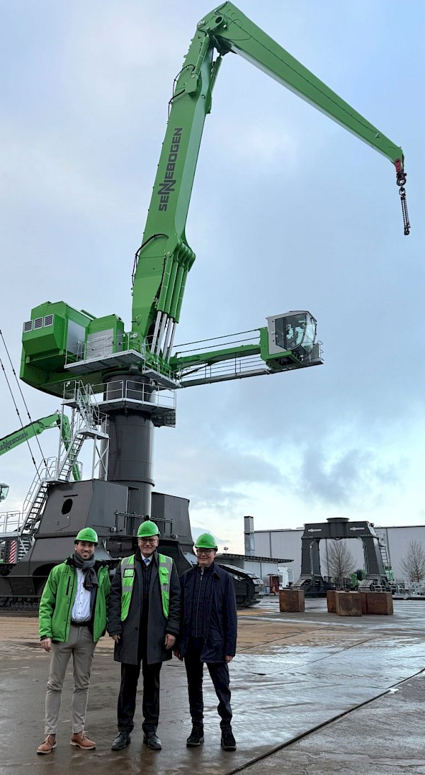 Besuch der SENNEBOGEN Maschinenfabrik GmbH