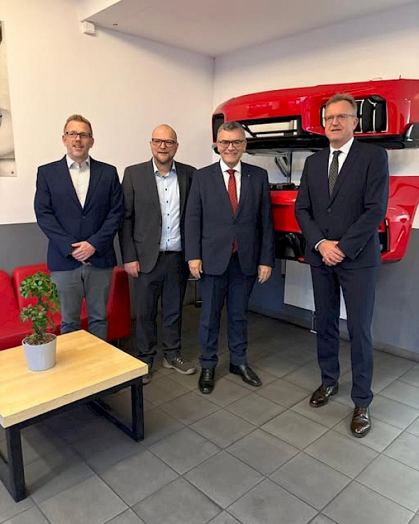 Firmenbesuch beim Automobilzulieferunternehmen Motherson
