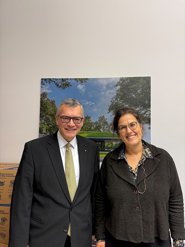 Gespräch mit OStD Willimski am Camerloher-Gymnasium Freising