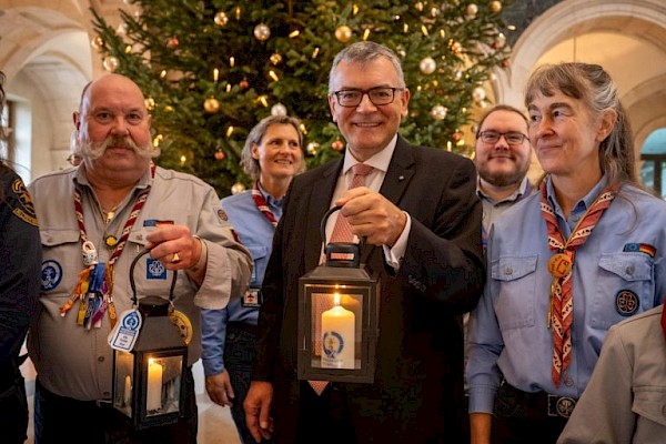 Friedenslicht aus Bethlehem 2025