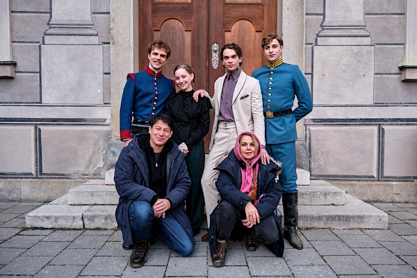 Setbesuch bei den Dreharbeiten zur Serie „Ludwig II.0“