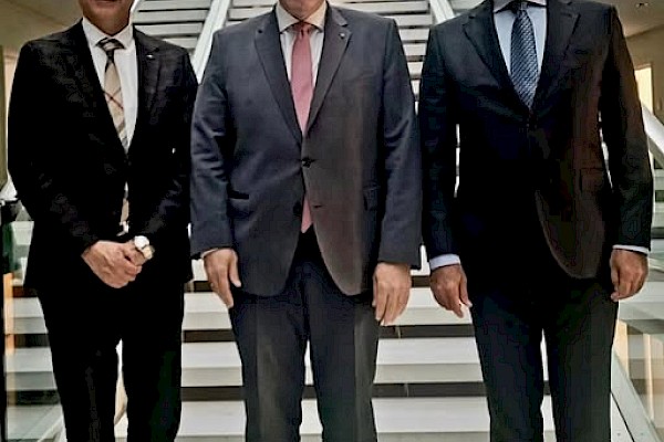 Austausch mit Prof. Ashraf Mansour und Khaled Galal Abdelhamid