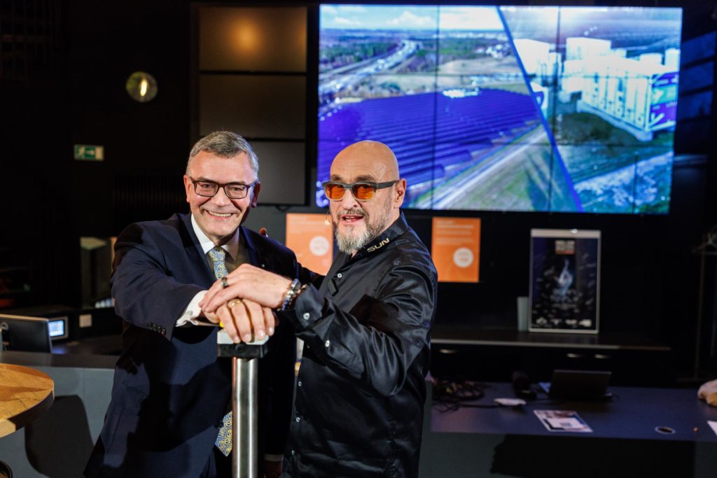 Eröffnung des Solarparks der Jochen Schweizer Arena