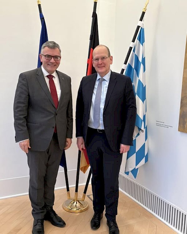 Gespräch mit dem Geschäftsführer der Deutschen Flugsicherung (DFS), Arndt Schoenemann