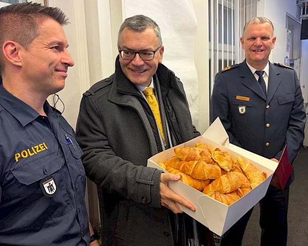 Besuch beim Polizeipräsidium München anlässlich der 62. Münchner Sicherheitskonferenz