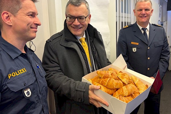 Besuch beim Polizeipräsidium München anlässlich der 62. Münchner Sicherheitskonferenz