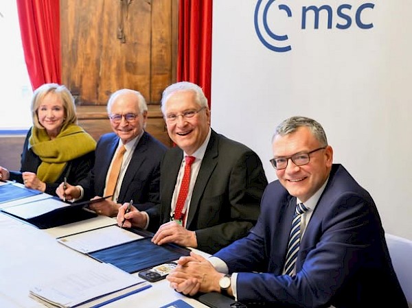 Absichtserklärung zur Gründung einer Henry Kissinger Stiftung