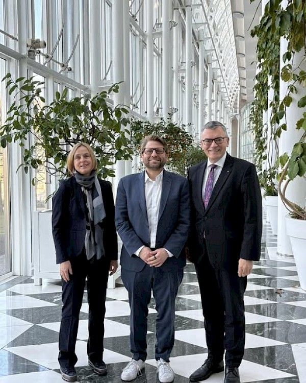 Austausch mit Philipp Roesch-Schlanderer, CEO der EGYM SE und Monika Steger von Bayern Kapital