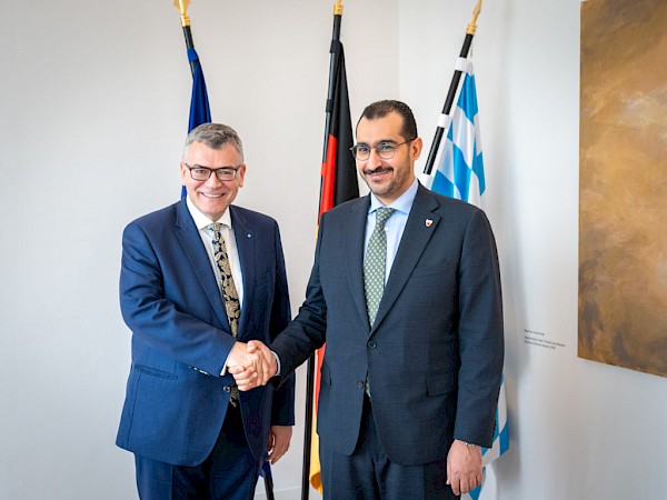 Gespräch mit dem Botschafter des Königreichs Bahrain