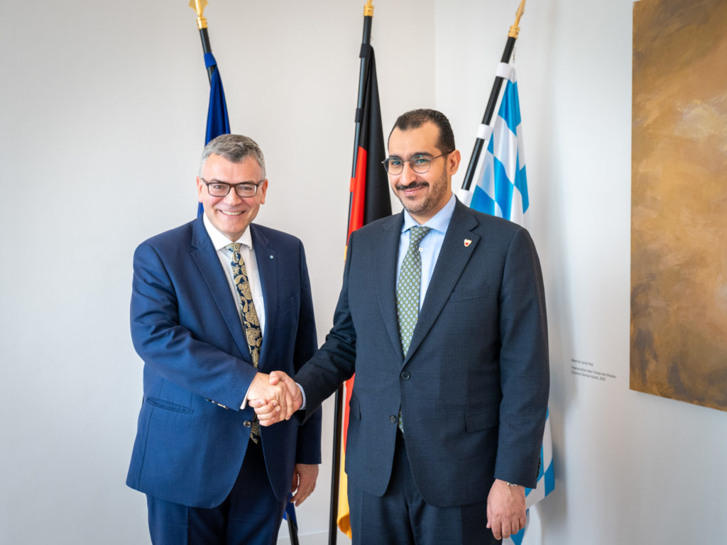 Gespräch mit dem Botschafter des Königreichs Bahrain