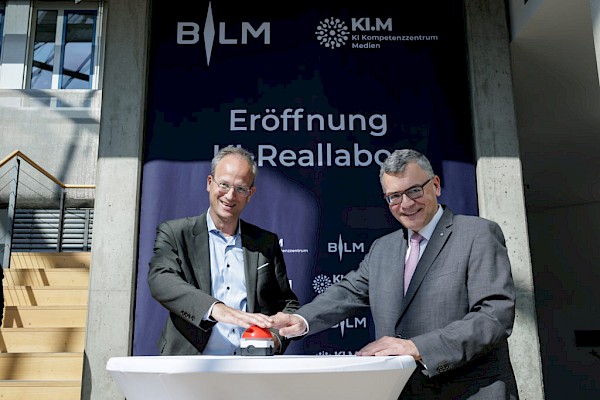 Eröffnung des KI-Reallabors vom KI.M