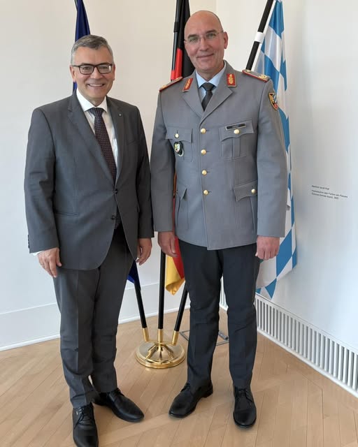 Gespräch mit Brigadegeneral Axel Hardt