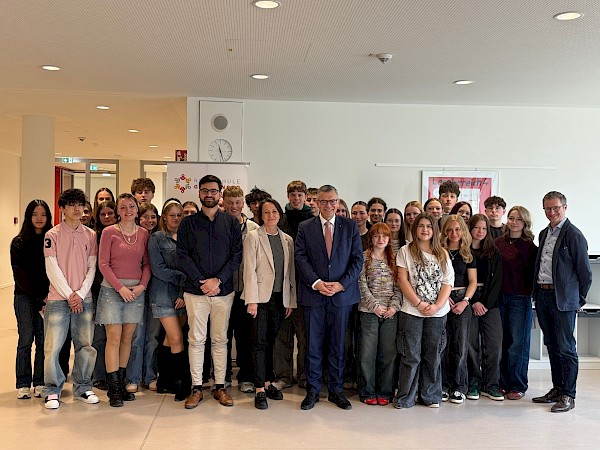 Besuch in der Realschule Gute Änger Freising