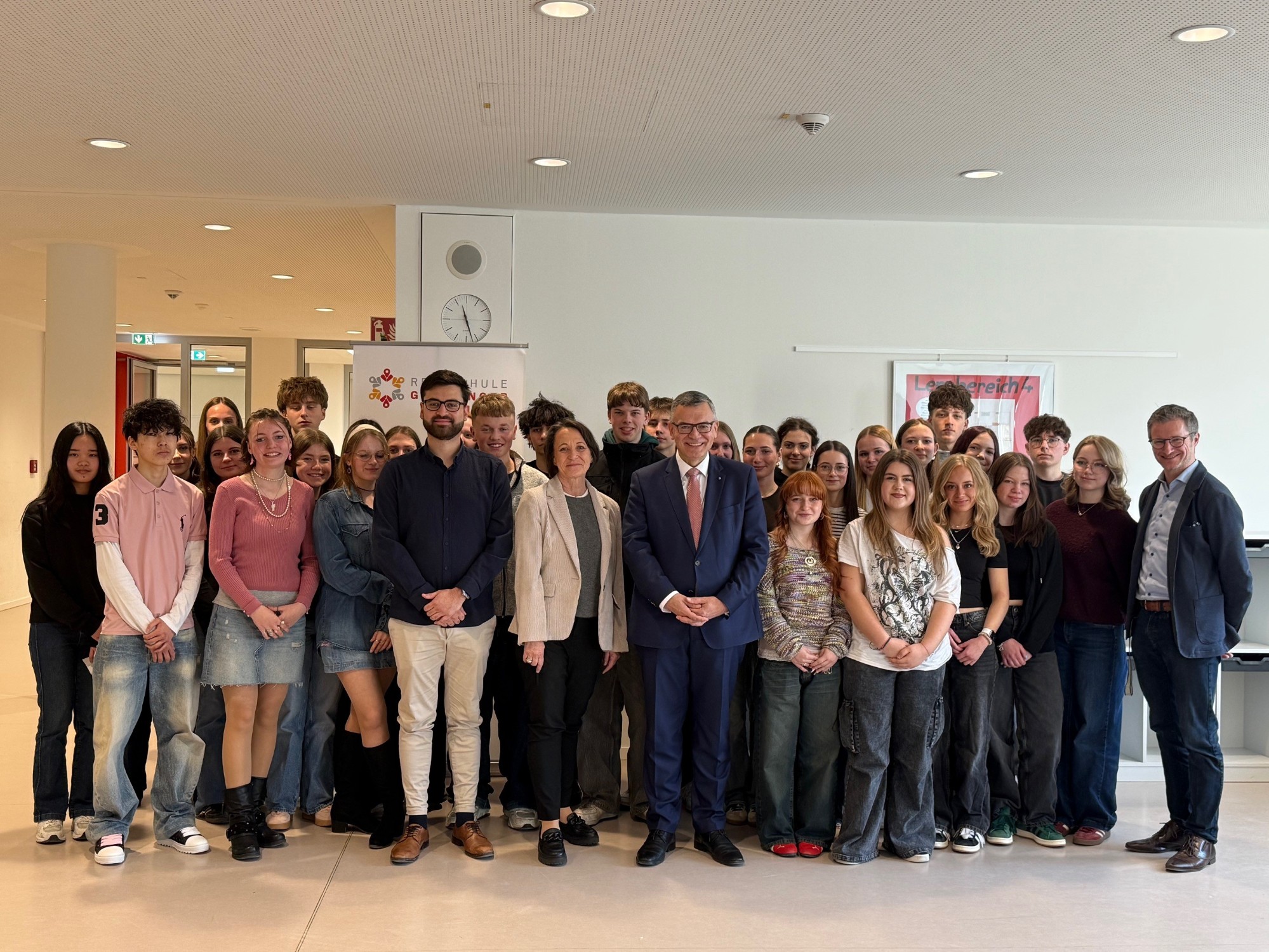 Besuch in der Realschule Gute Änger Freising