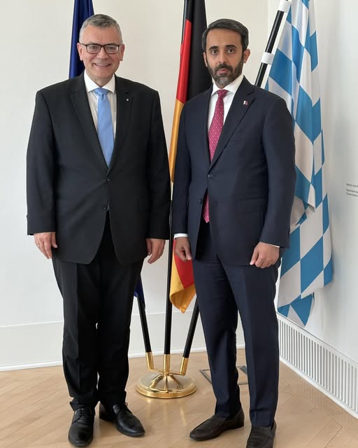Antrittsbesuch des neuen Generalkonsuls von Katar Sauod Al-Binali