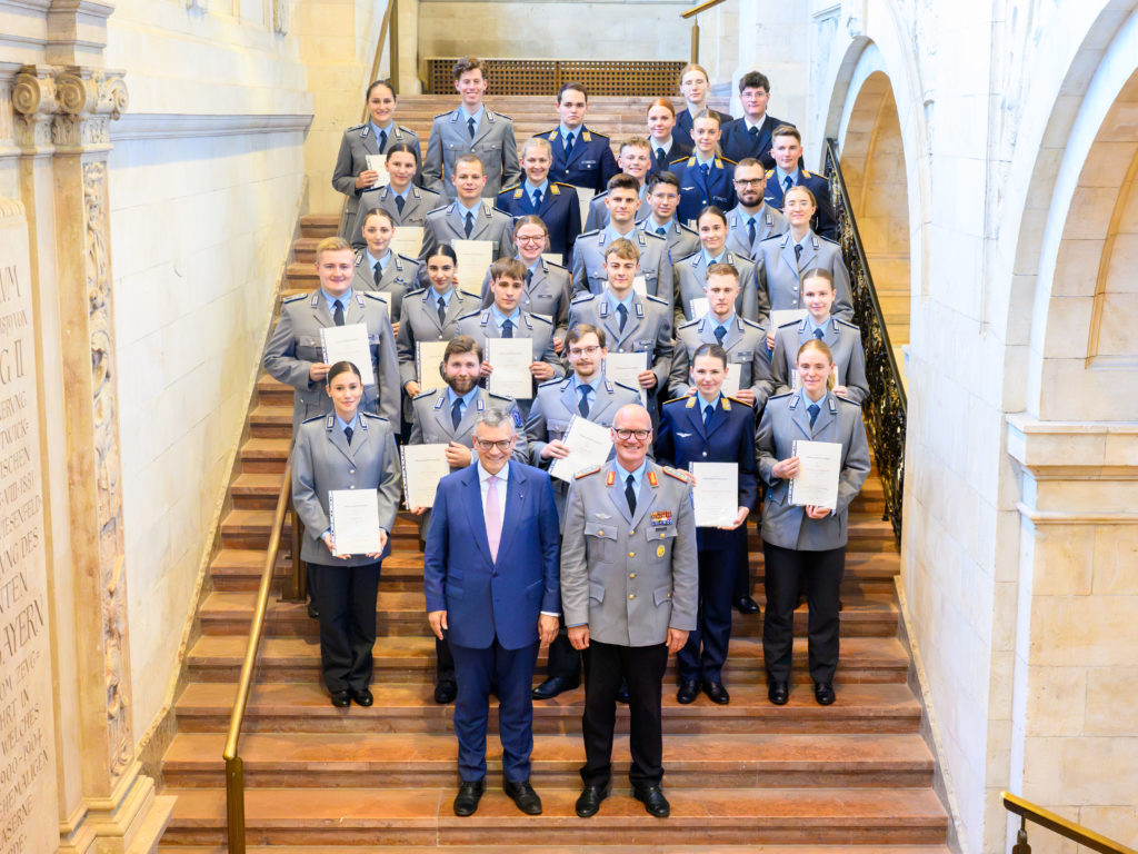 Regionale Leutnantsbeförderung der Sanitätsakademie der Bundeswehr
