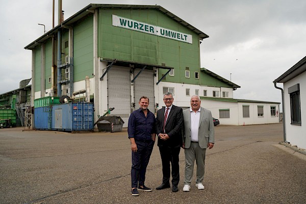 Besuch bei der Wurzer Umwelt GmbH