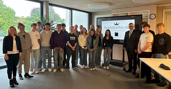 Besuch bei "Register Royale" am Camerloher-Gymnasium Freising