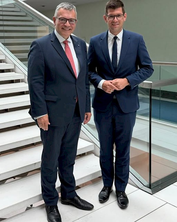 Gespräch mit dem Kärntner Landeshauptmann-Stellvertreter Martin Gruber