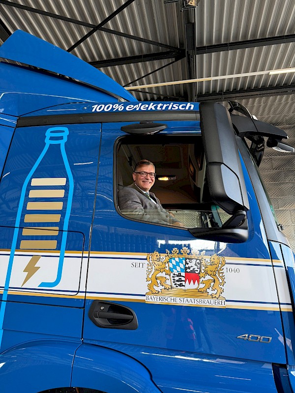 Besichtigung der Ladeinfrastruktur der Brauerei Weihenstephan